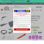 Kings 240w Folding Solar Blanket + 6m Extension Lead $164.45 (1 Day Deal 04/10/25)