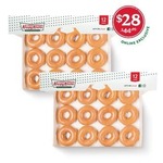 24 Original Glazed Doughnuts $28 (Was $44.95) + Del ($0 C&C) @ Krispy Kreme (Online Only, Excl Airport, Partner Outlets, SA)