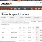 Jetstar Hop to It Sale - International and Domestic, Starter and Businesss; from $35 to $1056