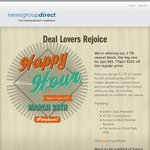 Newsgroup Direct Happy Hour - 2 TB Usenet for $65 - Ends in an Hour