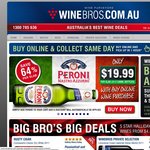 WINEBROS - Peroni for $19.99 per slab with any online wine case purchase