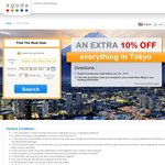 AGODA 10% off Tokyo Hotels - Book before July 24