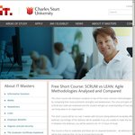 Free Short Course: SCRUM Vs LEAN: Agile Methodologies, Charles Sturt University/IT Masters