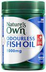 Nature's Own Odourless Fish Oil 1000mg 200 Capsules - for $6.99 (50% OFF)