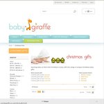 Enter XMASOFFER during Checkout for 10% off at BabyGiraffe.com.au