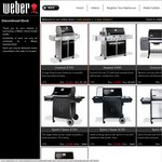 Weber BBQ Clearance Site for Discontinued Models Eg Genesis E320 Was $1299 Now $699