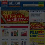 $2 Shipping for 2 Days Only at Chemist Warehouse - No Minimum Purchase or Voucher Required