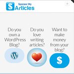 50% off Sponsor My Articles WordPress Plugin - USD $24.50