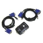 2-Port USB 2.0 & VGA/SVGA KVM SWITCH BOX with 2 Sets of Cable $26.00 Delivered