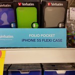 Verbatim iPhone 5/5S Cases at COLES Ringwood VIC - $2.50