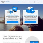 Amazon Unlimited Cloud Storage - 3 Month Free Trial or $59.99us/Yr