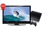 Sony PlayStation 3 Slim + Kogan 22" Full HD LCD TV - $599 (Save $350)