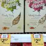50% off Table of Plenty Muesli 500g $2.57 ($5.14/kg) @ Coles [In-Store Only]