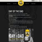 Day of Dad - Buy One Item $10.90 or Greater & Dad Gets One for Free - Guzman Y Gomez - 06 Sept