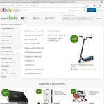 eBay: up to 40% off Selected Camping & Outdoors + 20% off Super Cheap Auto eBay (When You Spend $75+)