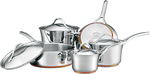 Anolon - Nouvelle Copper Stainless Steel Cookware 5pce - $240 + Shipping @ Peters of Kensington