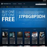 Psn-Buy One get one free. 2xPS4 Titles for $69. Last of Us, Until Dawn,Shadow of Mordor et. al