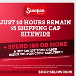 Scoopon Spend $80 Get $20 off Using Code (Excludes Shipping)