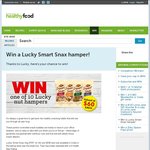 Win 1 of 10 Lucky Nut Smart Snax hampers worth $60 each from Healthy Food Guide