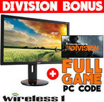 Acer XB270HU 27" Inch G-Sync IPS 144hz Gaming Monitor BONUS The Division PC Game $799.20 @ eBay Wireless1