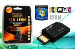Mini Wireless 802.11n 150M USB Network Adapter $10.98 + Delivery