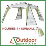Coleman Event 14 Instant-Up Shelter Gazebo (4.2x4.2m) includes 1 x Sunwall $250.00 - FREE to Melb, Syd, & Adel - (RRP $384.98)