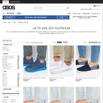 ASOS - up to 60% off Selected Footwear (Mens & Womens)