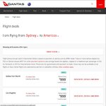 Qantas USA Sale Syd/Mel/Bris - SFO, LAX, DFW from $999 New York $1299 Plus Others