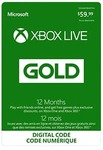 Xbox Live 12 Months GOLD for CAD$50 ~ AU$50 @ Microsoft Store Canada (Save CAD$10 on 12,6,3 Month Subs)