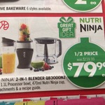 Nutri Ninja QB3000NZ $79.95 (1/2 Price) @ Spotlight