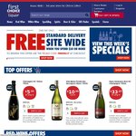 First Choice Liquor - Free Delivery Today Only ($50 Min Spend)