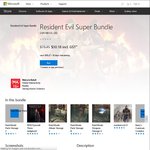Resident Evil Super Bundle (Xbox One) - $30.18 (Normally $75.45) @ Microsoft Store