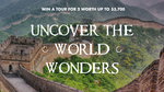 Win an "Uncover the World Wonders" Tour in China/Egypt/India for 2 Worth Up to $3,700 from TourRadar