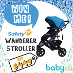 Win a Safety First Wanderer Stroller Worth $449 from BabyCo