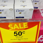 Dove 100g Beauty Cream Original Soap $0.50 @ Terry White (Margate, QLD)