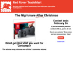 Win a Console of Your Choice from Red Rover TradeMart