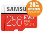 Samsung EVO Plus 256GB MicroSD 100MB/s $129.6 Shipped @ PC Byte on eBay