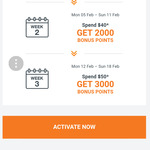 Earn up to 6000 Woolworths Rewards Bonus Points (Worth $30) When Spending up to $120