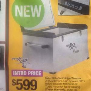 Evakool 62 Litre Rv Fridge Freezer 599 Repco Ozbargain