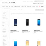 Samsung Galaxy S8+ 64GB $949 @ David Jones ($777.23 after GC and Cashback)