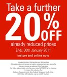 20% off Already Reduced Items or 25% off for Members - Witchery