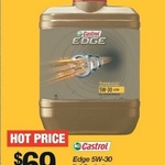Castrol Edge Full Synthetic Engine Oil 5W-30 10L $69 @ Repco