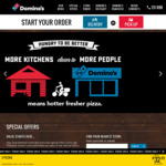 30% off Traditional/Premium Pizzas (Pickup or Delivered) @ Domino's