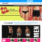 47% off All Mens and Womens Underwear - Free Shipping over $50 @ Frank and Beans