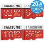 Samsung EVO Plus MicroSD 256GB $88.29 Delivered @ TECH.mall eBay