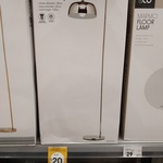[QLD] Shaded Silver Floor Lamp $20 on Clearance @ Kmart (Kippa Ring)