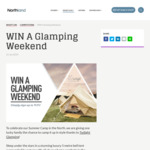 Win a Twilight Glamping Voucher for Bell Tent Hire Worth $490 from Vicinity Centres [VIC]