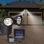 22 LED Solar Powered PIR Motion Dual Head Outdoor Security Light $14 Plus Shipping @ After7.com.au