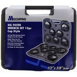 Mechpro Blue 15pc Oil Filter Wrench Set - $49.99 @ Repco