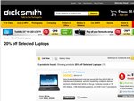 20% off Selected Laptops at Dick Smith